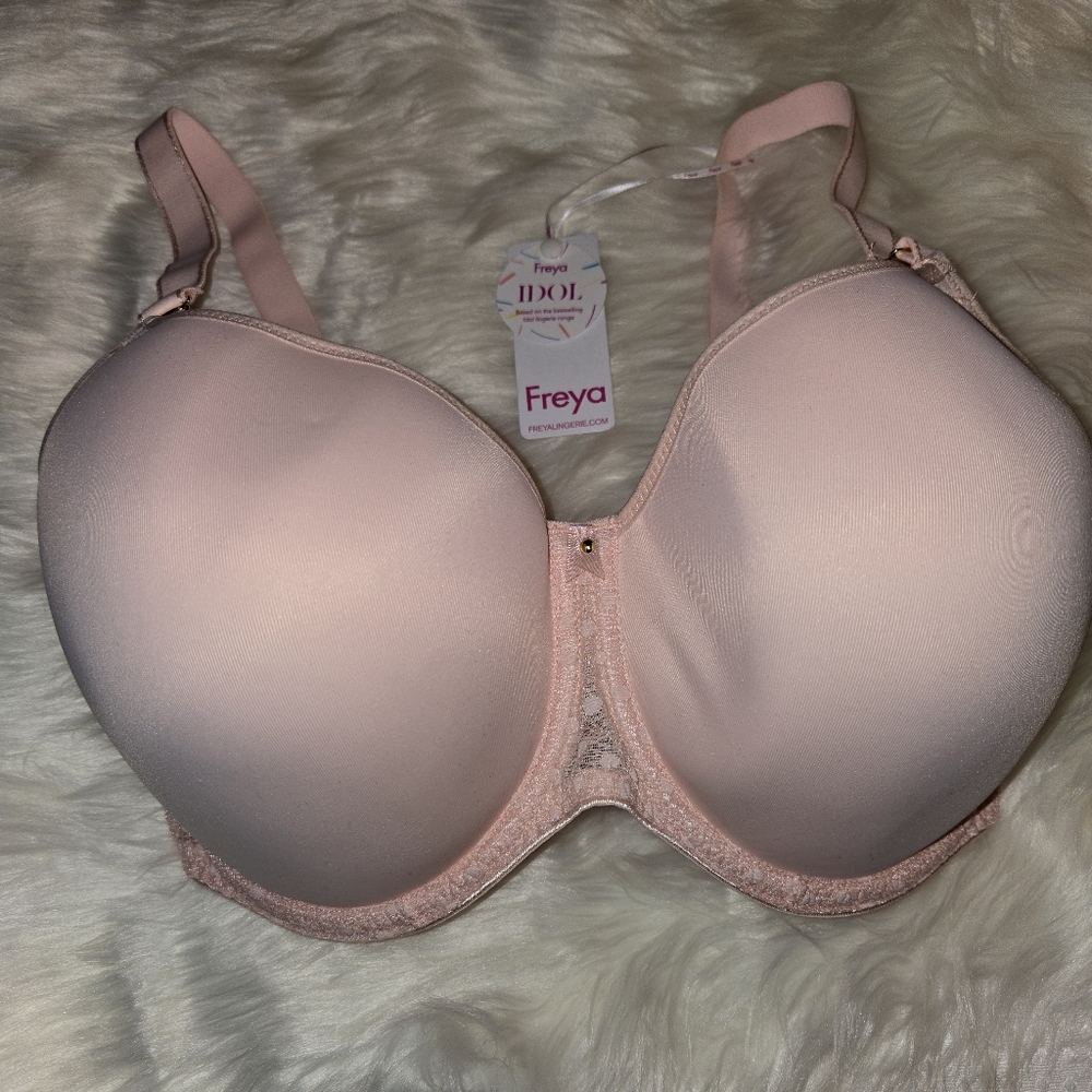 Freya Light Pink Molded T-Shirt Bra